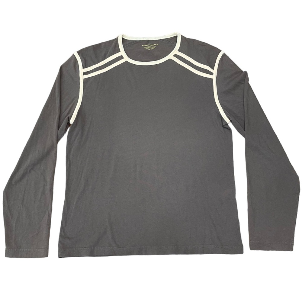 Brown Club Monaco Long Sleeve Shirts (S)